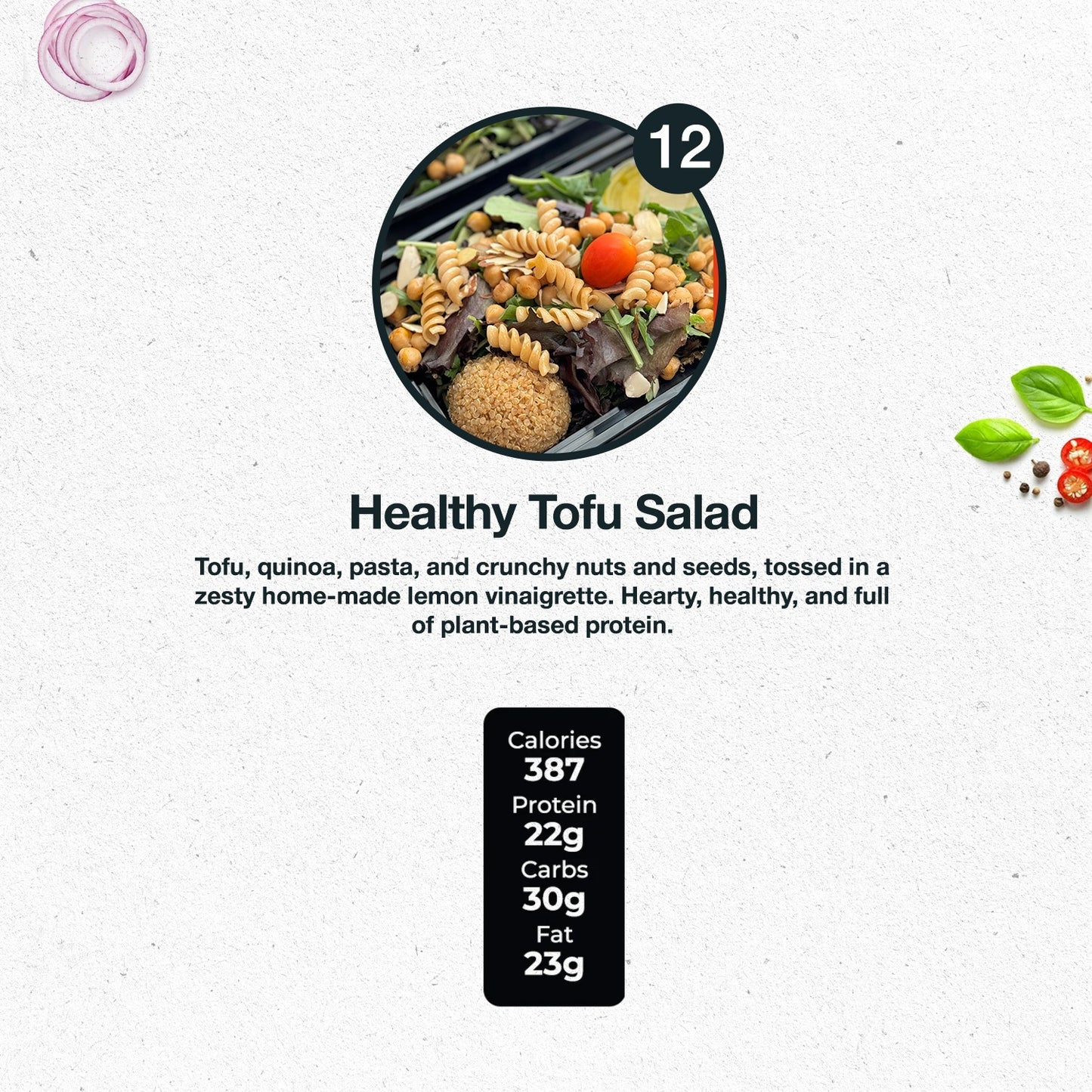 5 MEALS WEEKLY PLAN